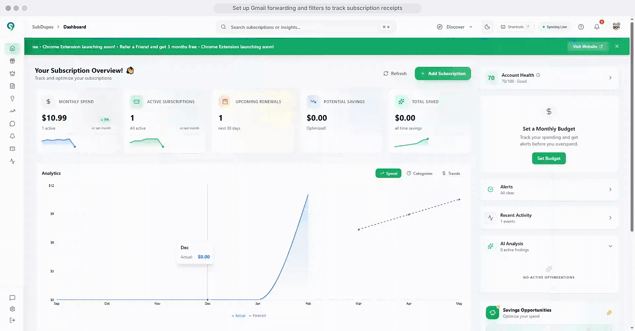 Gmail & Microsoft Forwarding Demo