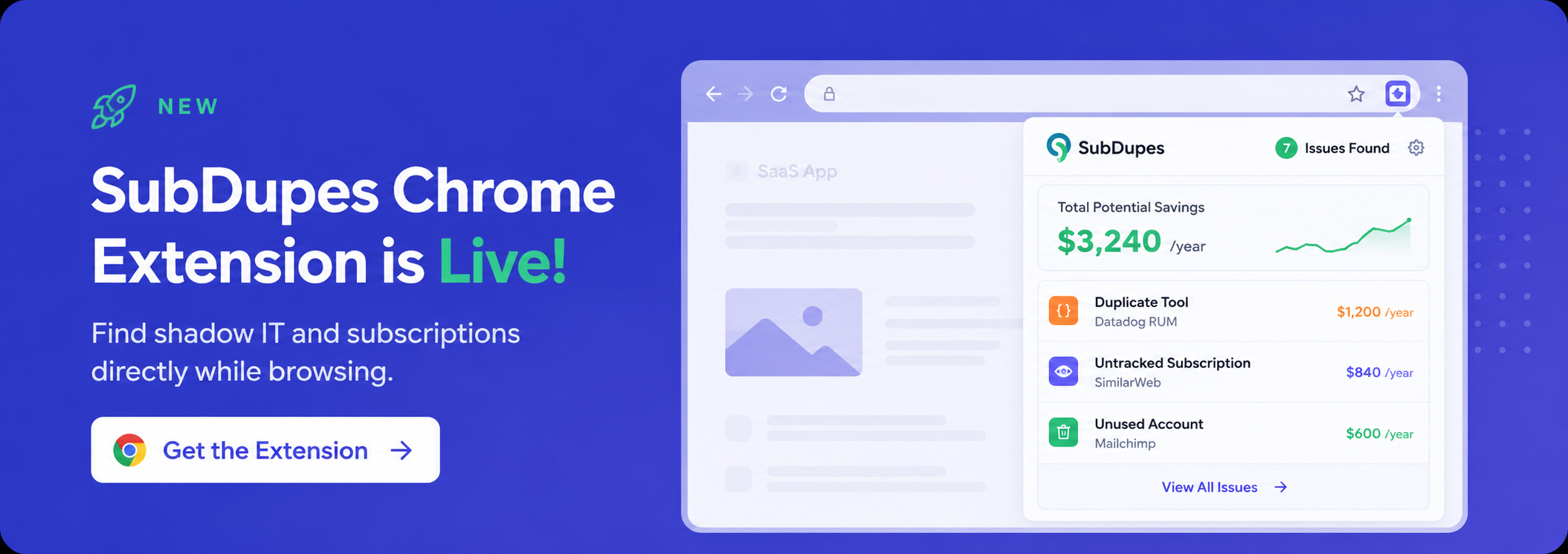 SubDupes Chrome Extension is Live